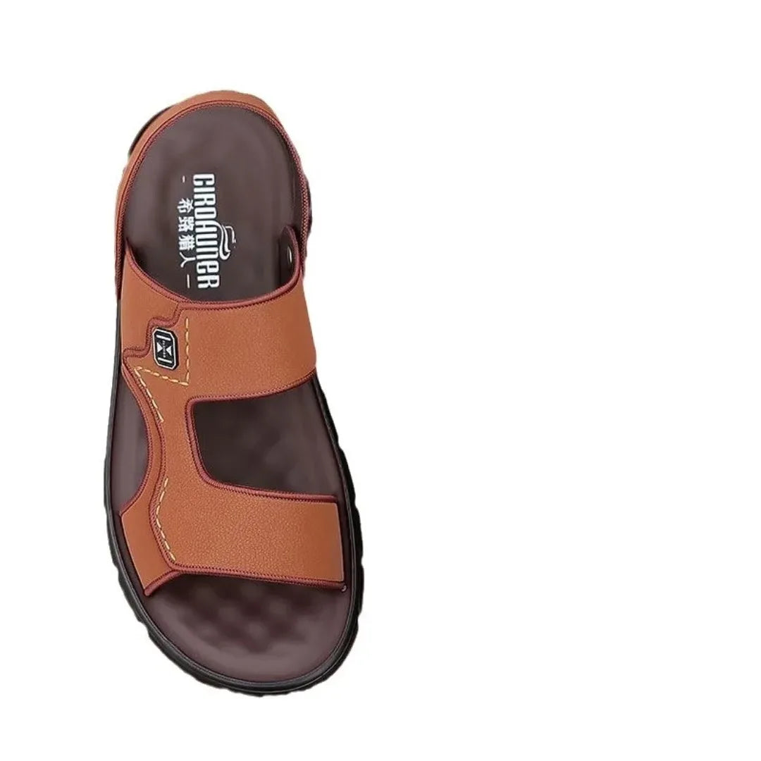 High Quality Men's Sandals and Slippers Are Integrated for Outdoor Driving Thick Bottom Anti Slip and Waterproof Men Shoes