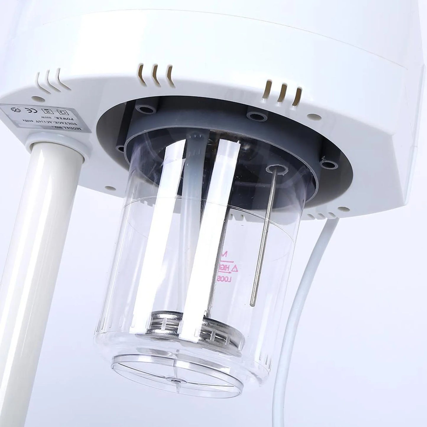 Facial Steamer LED 5X Magnifying Floor Lamp Machine Spa Professional Humidifier Spa Humidifier with Wheels
