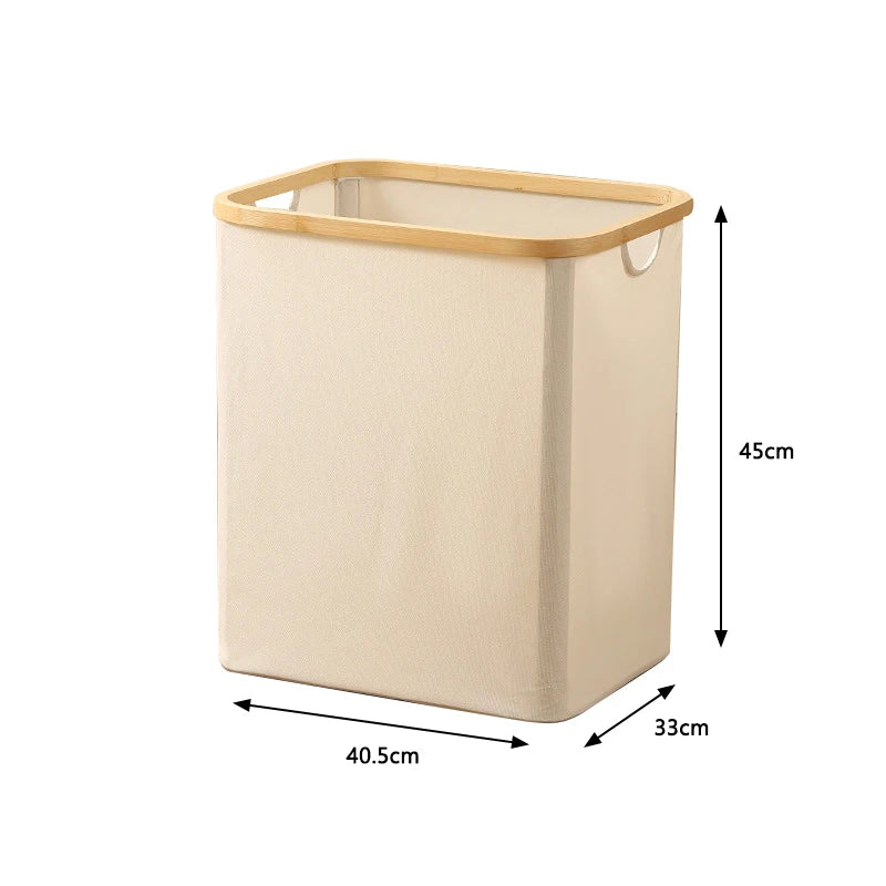 Foldable Dirty Clothes Basket With Lid Oxford Cloth Home Storage Basket For Dirty Clothes Toys Bathroom Laundry Basket