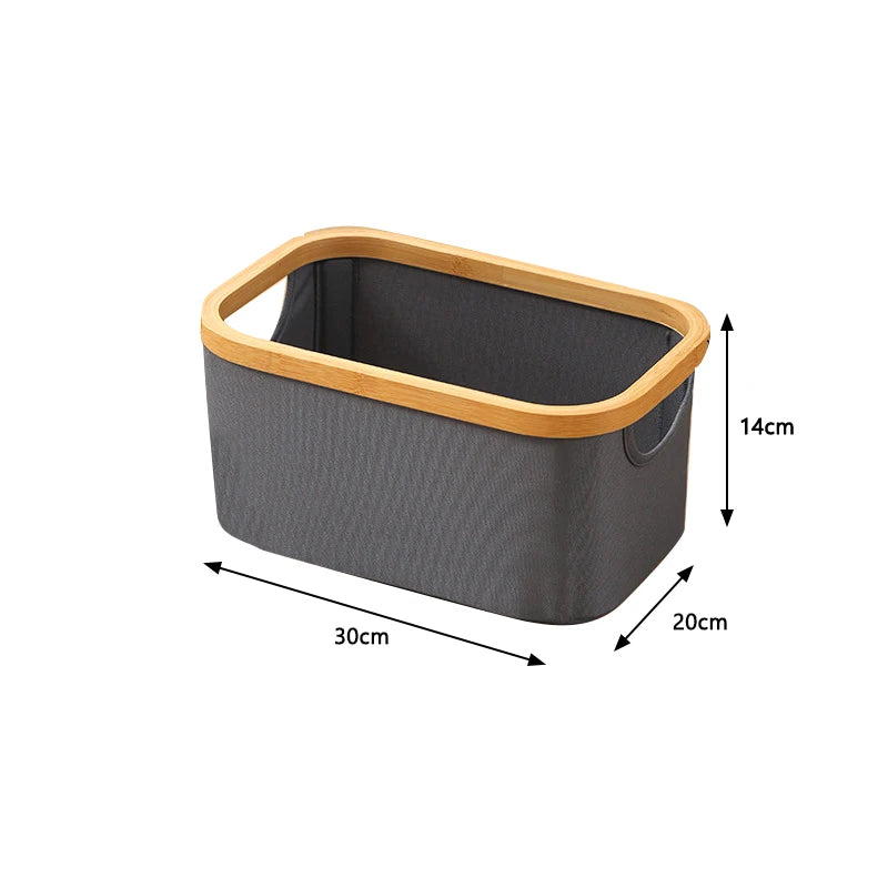 Foldable Dirty Clothes Basket With Lid Oxford Cloth Home Storage Basket For Dirty Clothes Toys Bathroom Laundry Basket