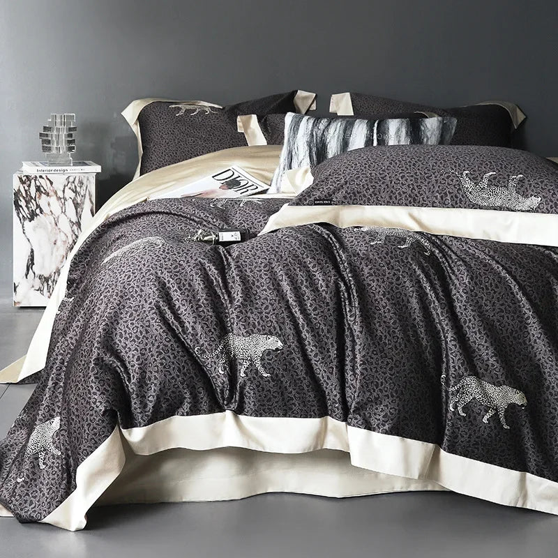 The new Tencel cotton printing process four-piece set - Phantom
