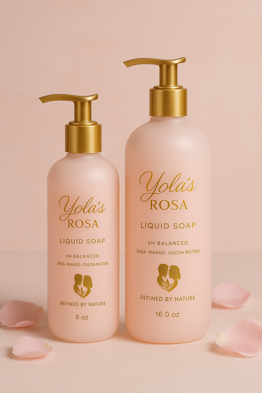 Yola’s Rosa liquid soap