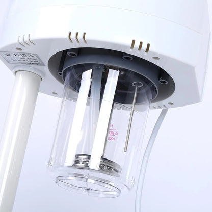 Facial Steamer LED 5X Magnifying Floor Lamp Machine Spa Professional Humidifier Spa Humidifier with Wheels