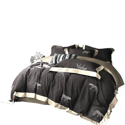 The new Tencel cotton printing process four-piece set - Phantom